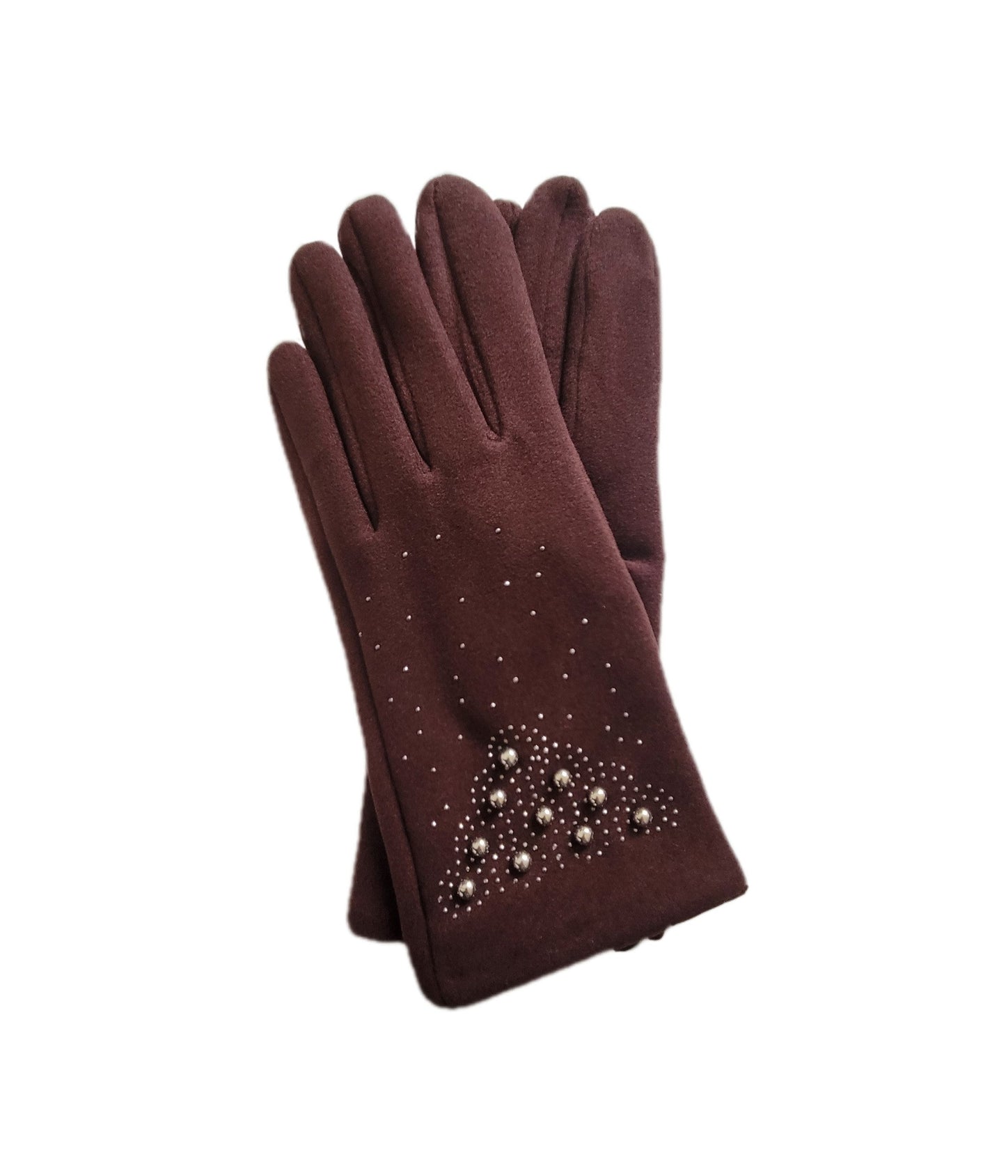 Woman fabric gloves