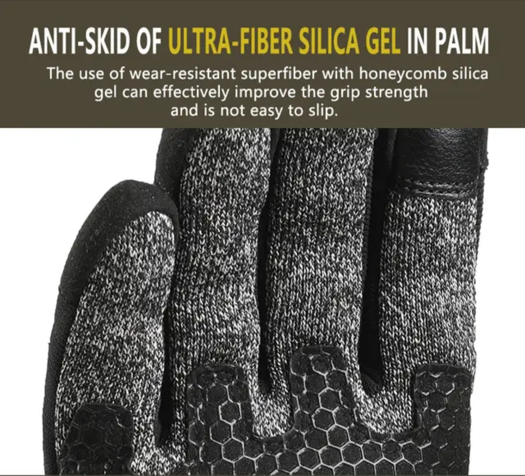 Women and Men Outdoor Sports Gloves for Ski, Biking ,Running Working and More
