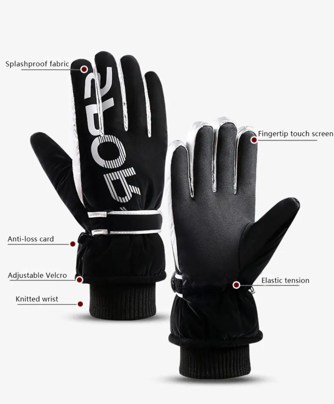 Women and Men Outdoor Sports Gloves for Ski, Biking ,Running Working and More