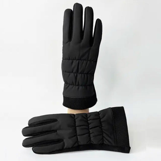 Woman fabric gloves