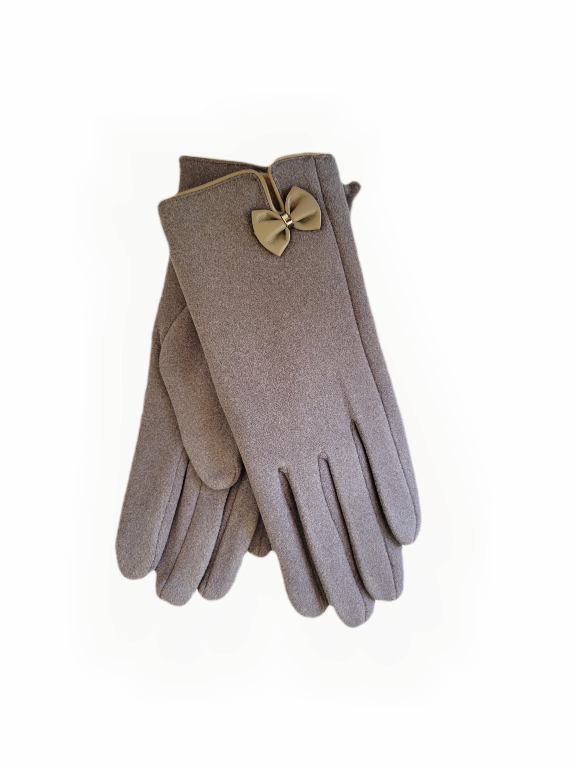 Woman fabric gloves