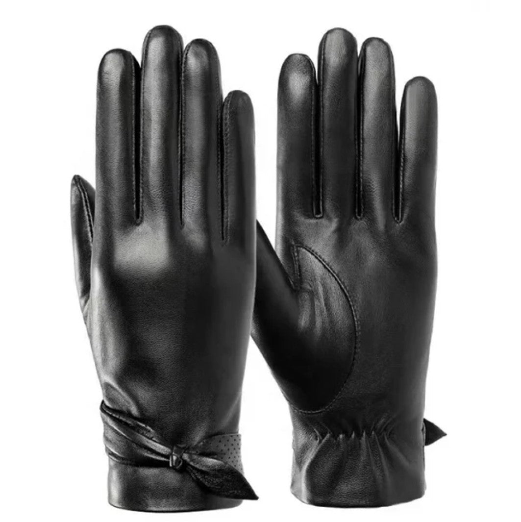 Women leather gloves