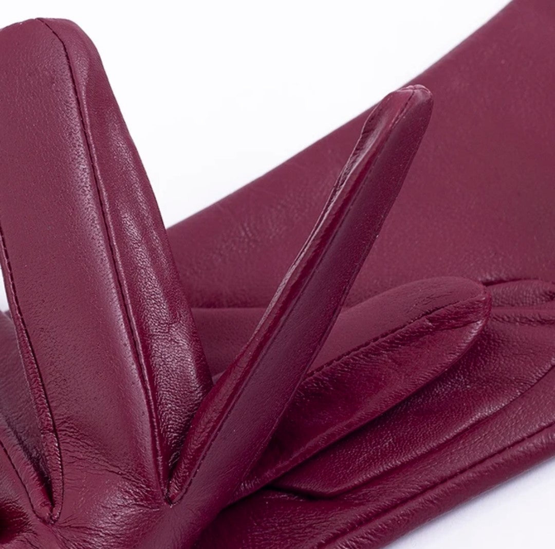 Shipskin Leather Gloves  For Women
